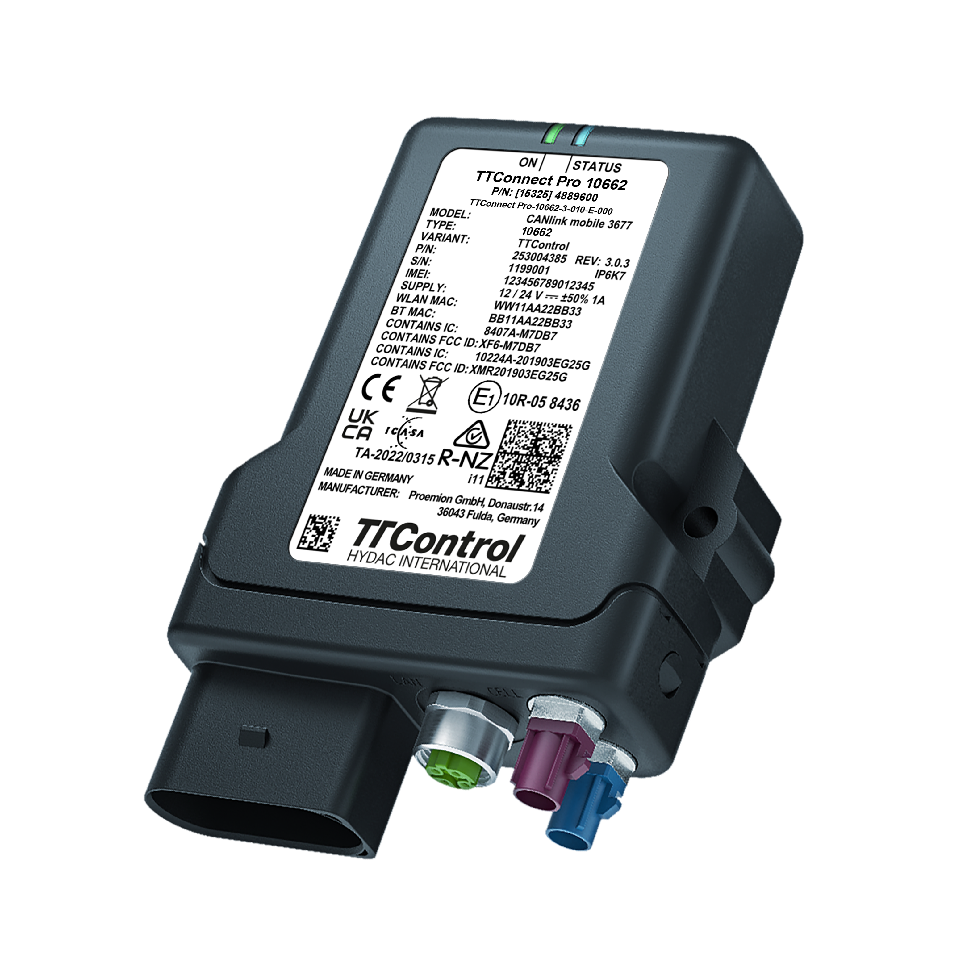 TTConnect Pro with Cloud - TTCONTROL